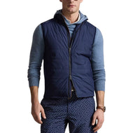 RLX Ralph Lauren Cool wollen geïsoleerd golfvest - verfijnd marineblauw