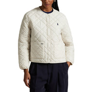 Rlx Ralph Lauren Veste matelassée pour femmes - Crème Multi