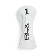 RLX 랄프 로렌 자수 드라이버 헤드 커버 - 폴로 블랙