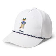 RLX Ralph Lauren Polo Bear 繩索高爾夫帽 - 陶瓷白