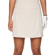J.Lindeberg Dames Amelie Mid Golf Rok - Moonbeam