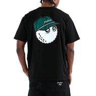 Kaus Golf Malbon Bermuda Baldwin - Hitam