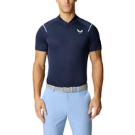Castore Pinnacle LVS Rekayasa Kaos Golf Polo Golf - Midnight Navy/White