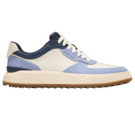 Cole Haan GrandPrø Crossover Sepatu Golf Lebar Tahan Air - Gading/Angkatan Laut