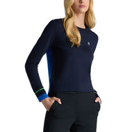 G / Fore Women's Happy G's Merino Wool Golf Pull - crépuscule - crépuscule