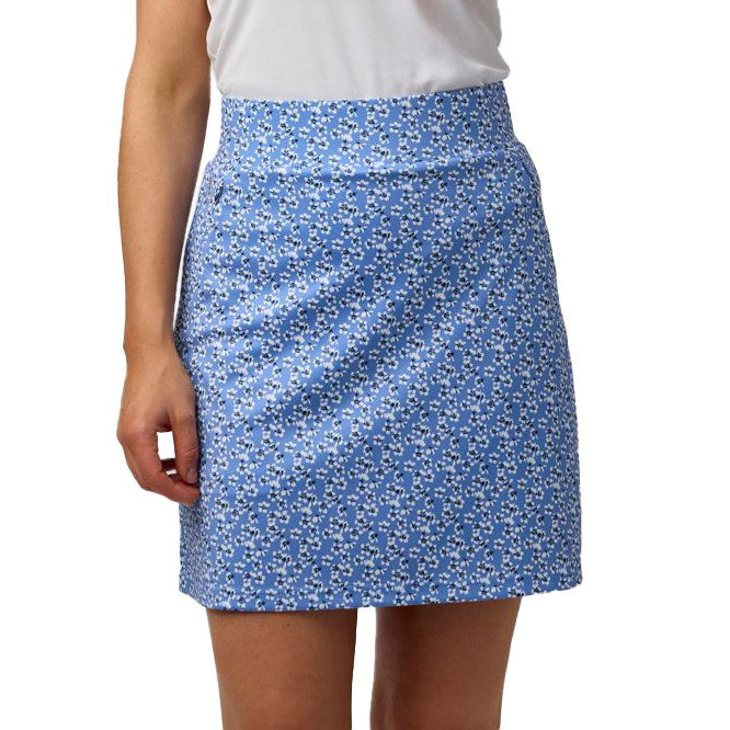 Jupe-short Golf Vineyard Vines Femme – Taille 6 Bleu Royal, Polyester Stretch, Poches Zippées