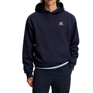 J.Lindeberg Club Printed Golf Hoodie - JL Navy