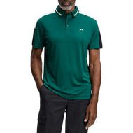 J.Lindeberg Donny Golf Polo Shirt - Forest Biome