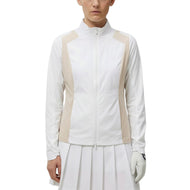 Jaket Golf Brooks Zip Packable Wanita J.Lindeberg - Putih