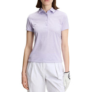 Kaos Polo Golf Caitlyn Wanita J.Lindeberg - Bias Bridge Heather Paisley