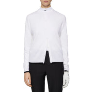 J.Lindeberg Dames Joanna Knust Cardigan - White