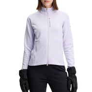 J.Lindeberg Women's Selena Full Zip Golf Mid-Layer - Purple Heather