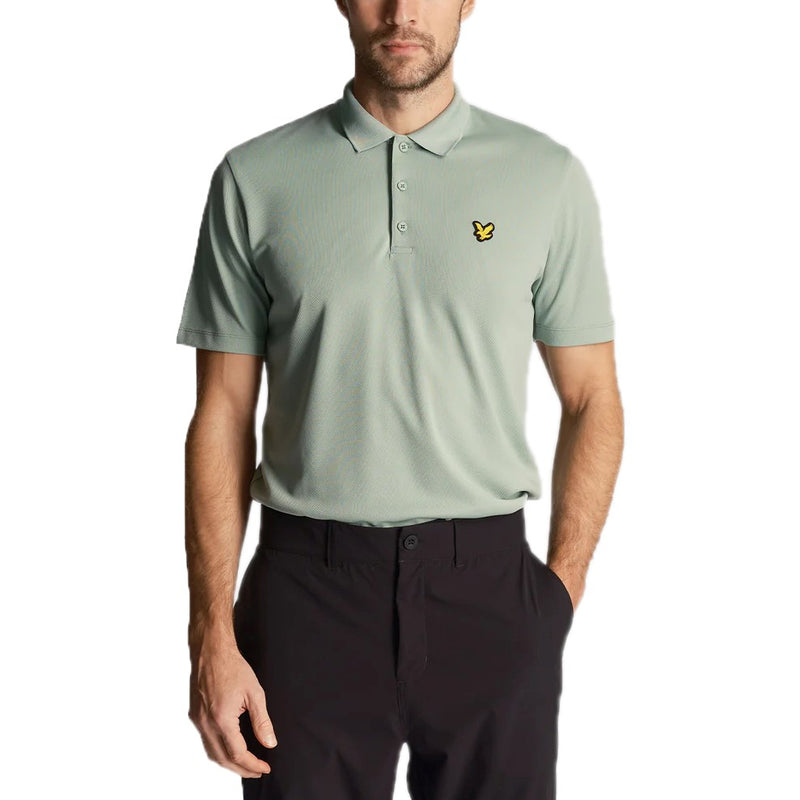 Lyle & Scott Golf Tech Polo Shirt - Ace Teal