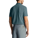 Lyle & Scott Golf Tech Polo Shirt - Iron Blue