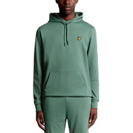 Lyle & Scott 경량 플라이 플리스 골프 후디 - Silver Pine
