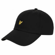 Topi Golf Logo Lyle & Scott - Hitam Jet
