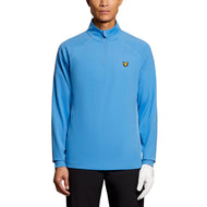 Lyle & Scott Mesh Paneled 코스 골프 미드 레이어 - 질소