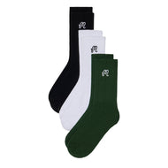 Malbon M Crew Golf Socks - Multi