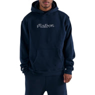 Hoodie Golf Malbon Fesque - Biru Laut