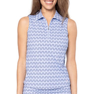 Golftini dames coole meid mouwloos golfpolo shirt - Nauti & Nice