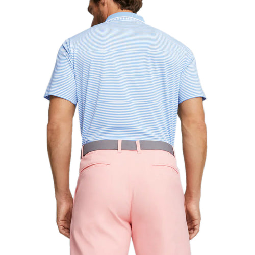 Puma AP Mattr Traditions Golf Polo Shirt - Regal Blue/ White Glow