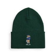 RLX Ralph Lauren Polo Bear Wool Golf Beanie - Northwest Pine
