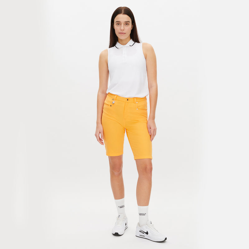 Rohnisch Women's Chie Bermuda Golf Shorts - Blazing Orange