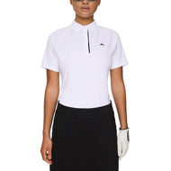 J.Lindeberg Women's Tara Golf Polo - blanc - blanc
