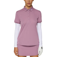 J.Lindeberg Dames Tour Tech Golf Polo -shirt - Zeer druif