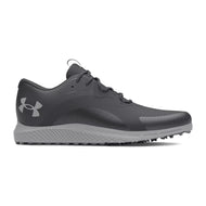 Under Armour Laded Draw 2 Spiceless Golf Shoes - Black/Mod Gray