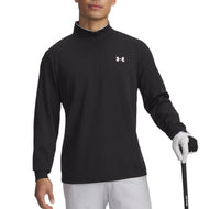 Under Armour Matchplay 1/4 Zip Golf Pullover - Black