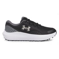 Under Armour Surge Spiceless Golf Shoes - Black/Castlerock