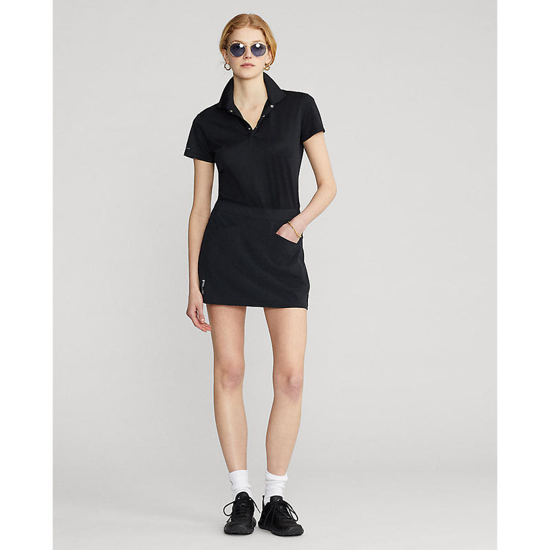 RLX Ralph Lauren Women's Tour Performance Golf Shirt - Polo Black