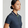 RLX Ralph Lauren Women's Printed Airflow Polo Golf Shirt - Sport Diamond