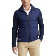 RLX RALPH LAUREN VOLLEDIGE ZIP FINE METER TERRY JAAG - Middeleeuwse blauwe heide