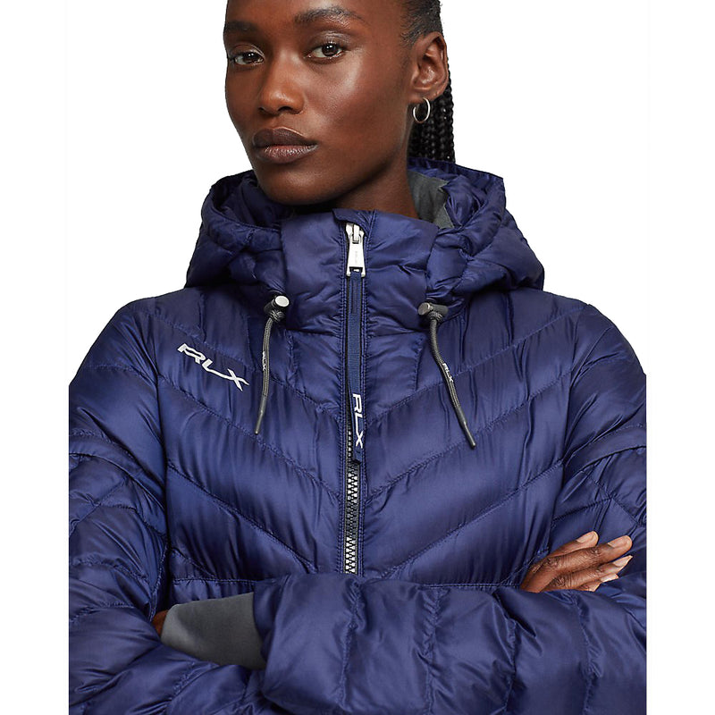 RLX Ralph Lauren Women's Water-Repellent Down Insulated Jacket - French Navy