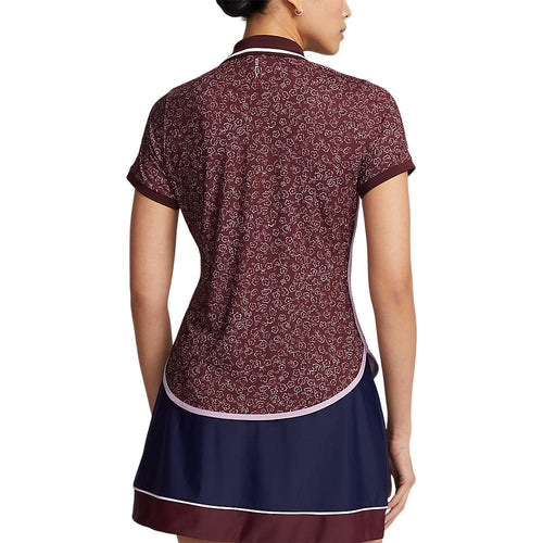RLX Ralph Lauren Women's Printed Airflow Golf Polo Shirt - University Floral