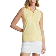 RLX Ralph Lauren Wanita Prestasi Tour Tanpa Lengan Golf - T -Bird Yellow