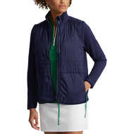 RLX RALPH LAUREN Dames Hybride Volledige ritsjack - Franse marine/cruise groen
