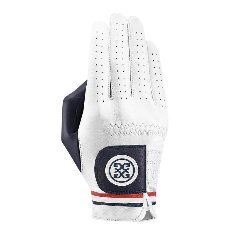 G/Fore Men's Right Limited Edition RWB Golf Glove - Snow