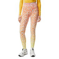 J.Lindeberg Women's Zena Print Tights - Leo Mencerminkan Sunset