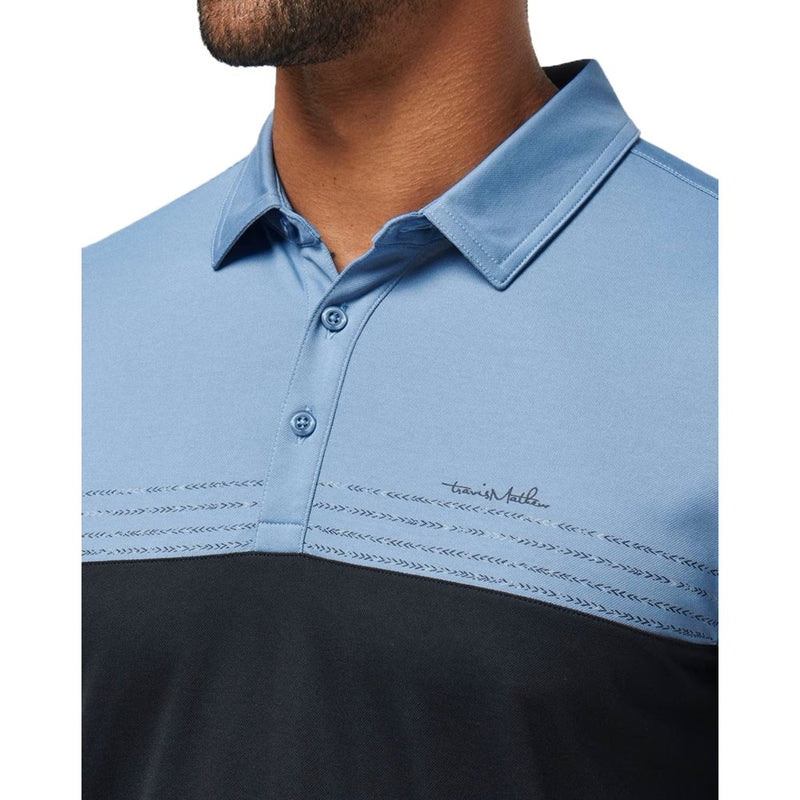 Travis Mathew Taxiway Golf Polo Shirt - Coronet