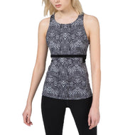 J.Lindeberg Dames Maja Tech Polyamide - Black gedrukt