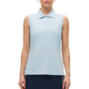 Rohnisch Women's Deni na walang manggas na Golf Polo Shirt - Skyway