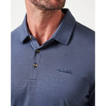 Travis Mathew The Zinna 2.0 Golf Shirt - Mood Indigo / Vintage Indigo