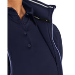 Under Armour Women's Storm Daytona Golf Full Zip - Navy de minuit / argent métallique