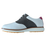 Sepatu Golf ØriginalGrand Saddle Wanita Cole Haan - Gading/Olive/Putih/Merah Muda