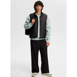 Leher Kru Golf Bercetak Kelab J.Lindeberg - Jadeite