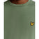 Lyle & Scott 경량 플라이 플리스 골프 크루넥 - 캑터스 그린