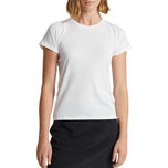 RLX Ralph Lauren Dames Stretch Crew Tee - Pure White